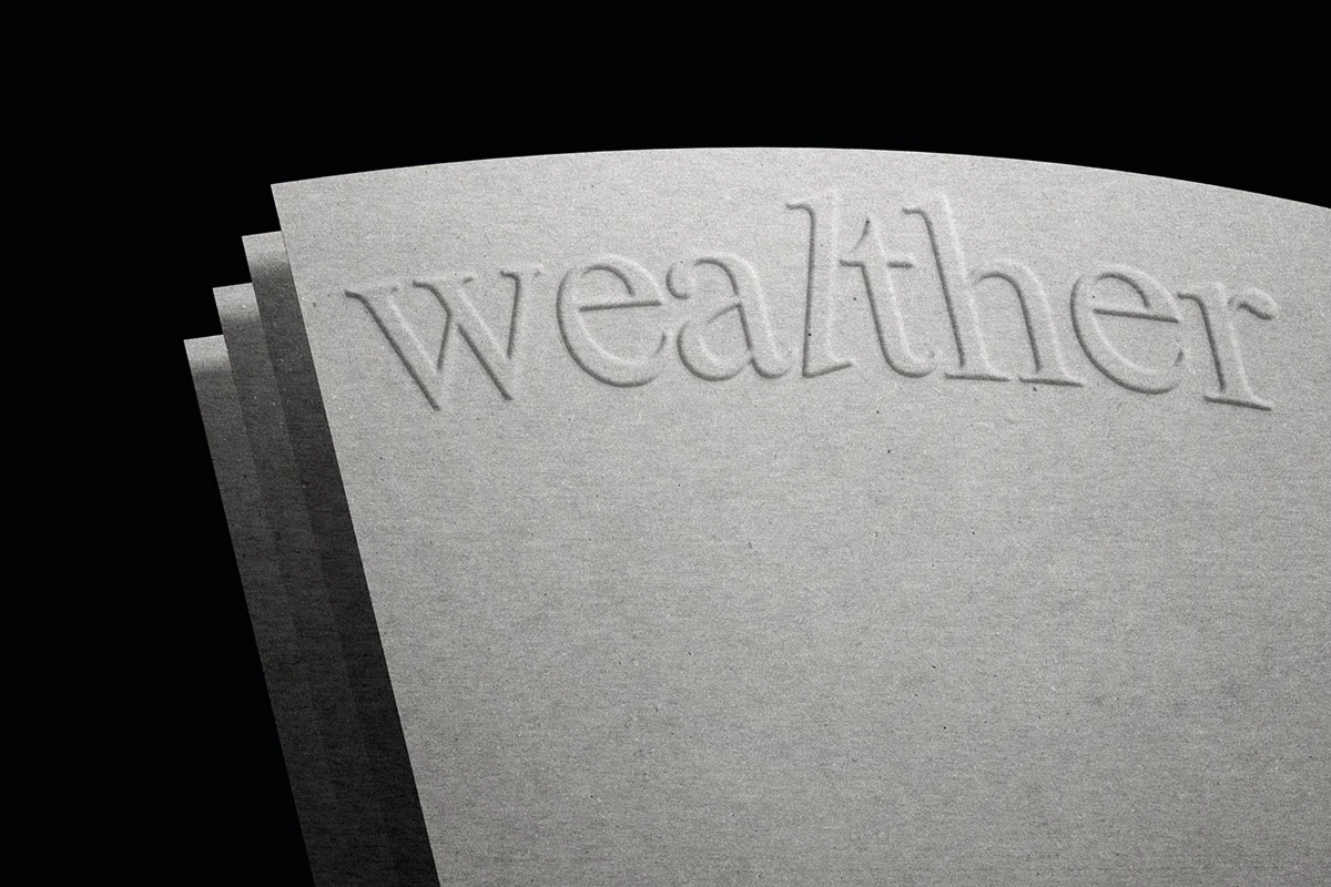 Wea/ther — Branding, image 8 of 13